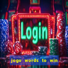 jogo words to win paga mesmo